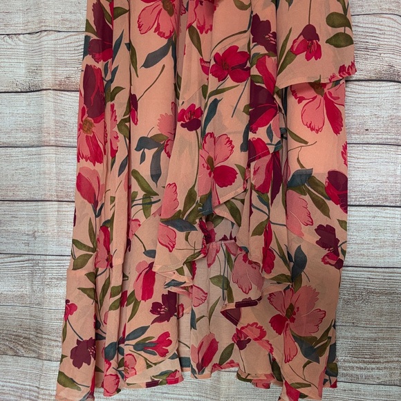 Floral Chiffon Ruffle Dress - Picture 5 of 9